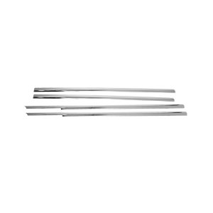 Honda Civic SD Window Trim - Omac - S.Steel - Gloss Silver - '96-'00 Honda Civic SD Window Trim - Omac - S.Steel - Gloss Silver - '96-'00